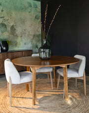 Ronde eettafel vintage stijl Candolim 140 cm - Goa Editions