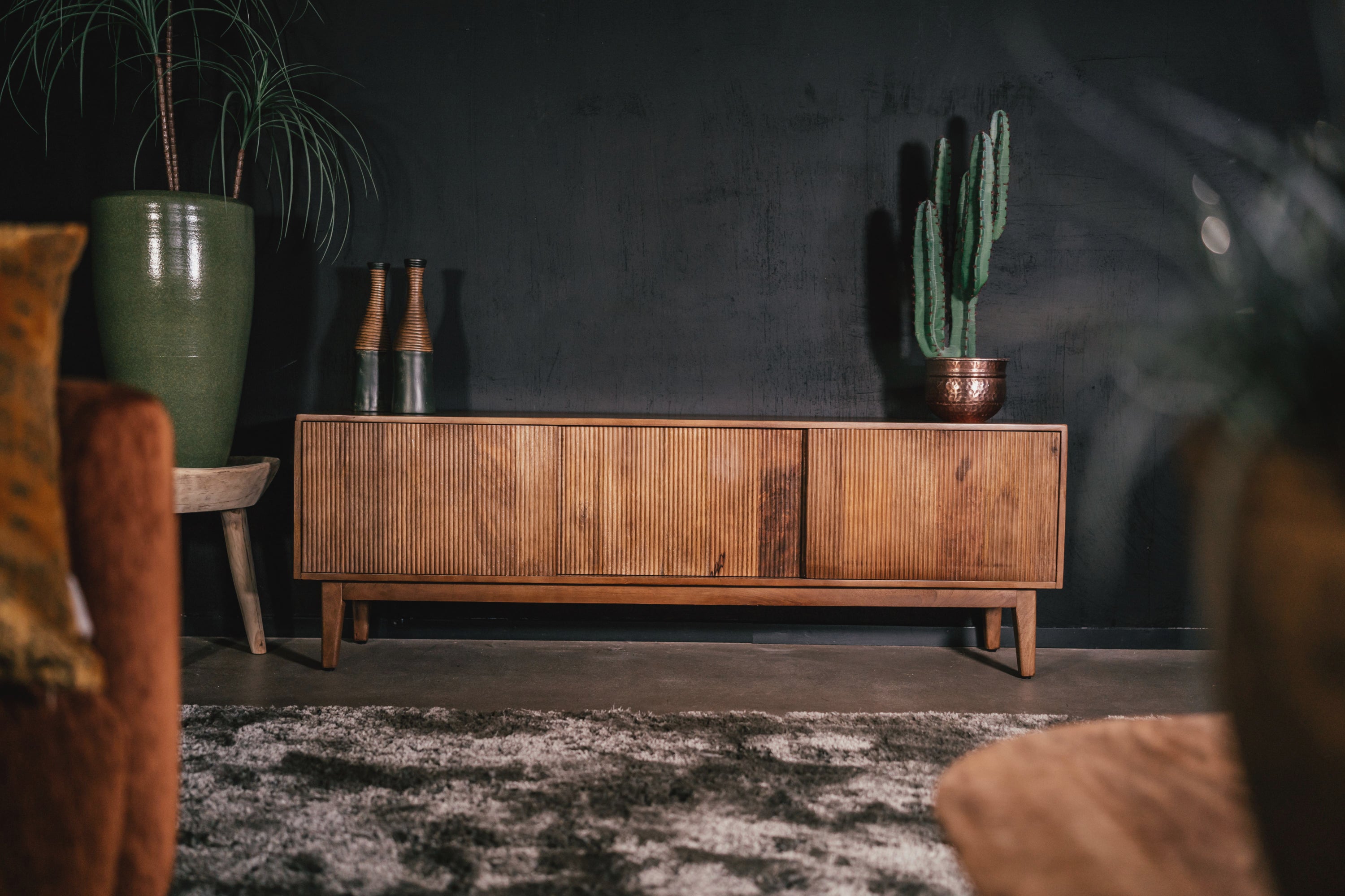Vintage stijl tv - meubel Agonda 180cm - Goa Editions