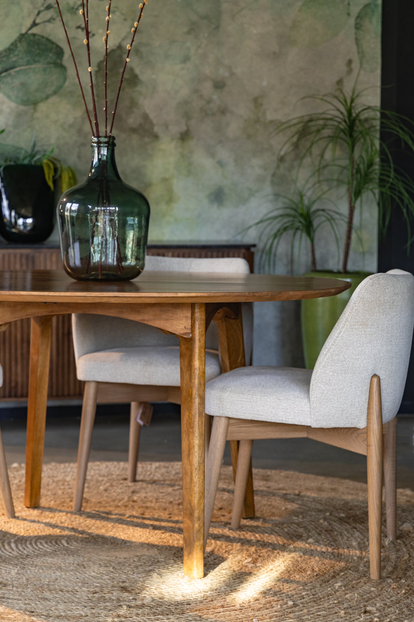 Ronde eettafel vintage stijl Candolim 140 cm - Goa Editions