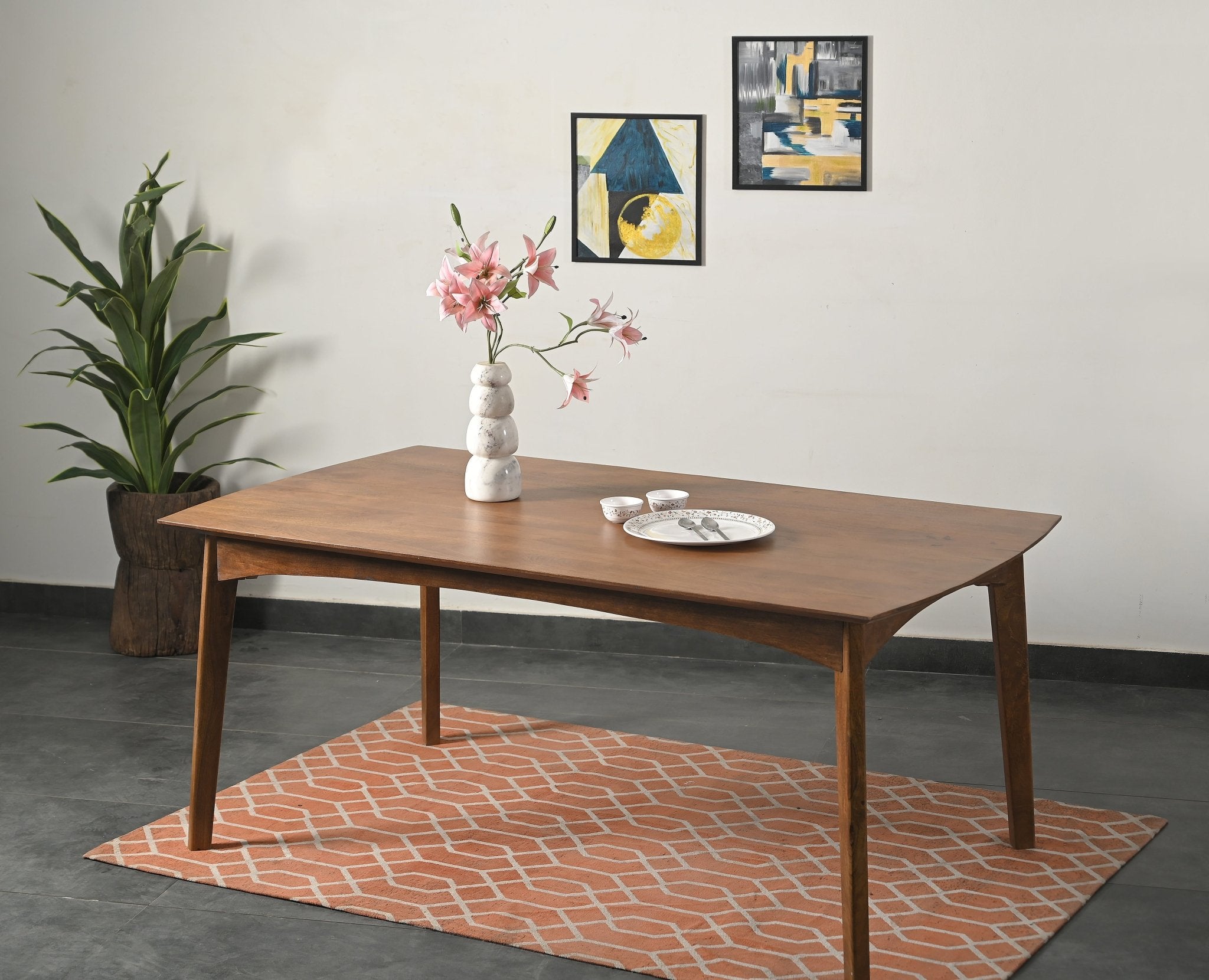 Eettafel vintage stijl Candolim - Goa Editions