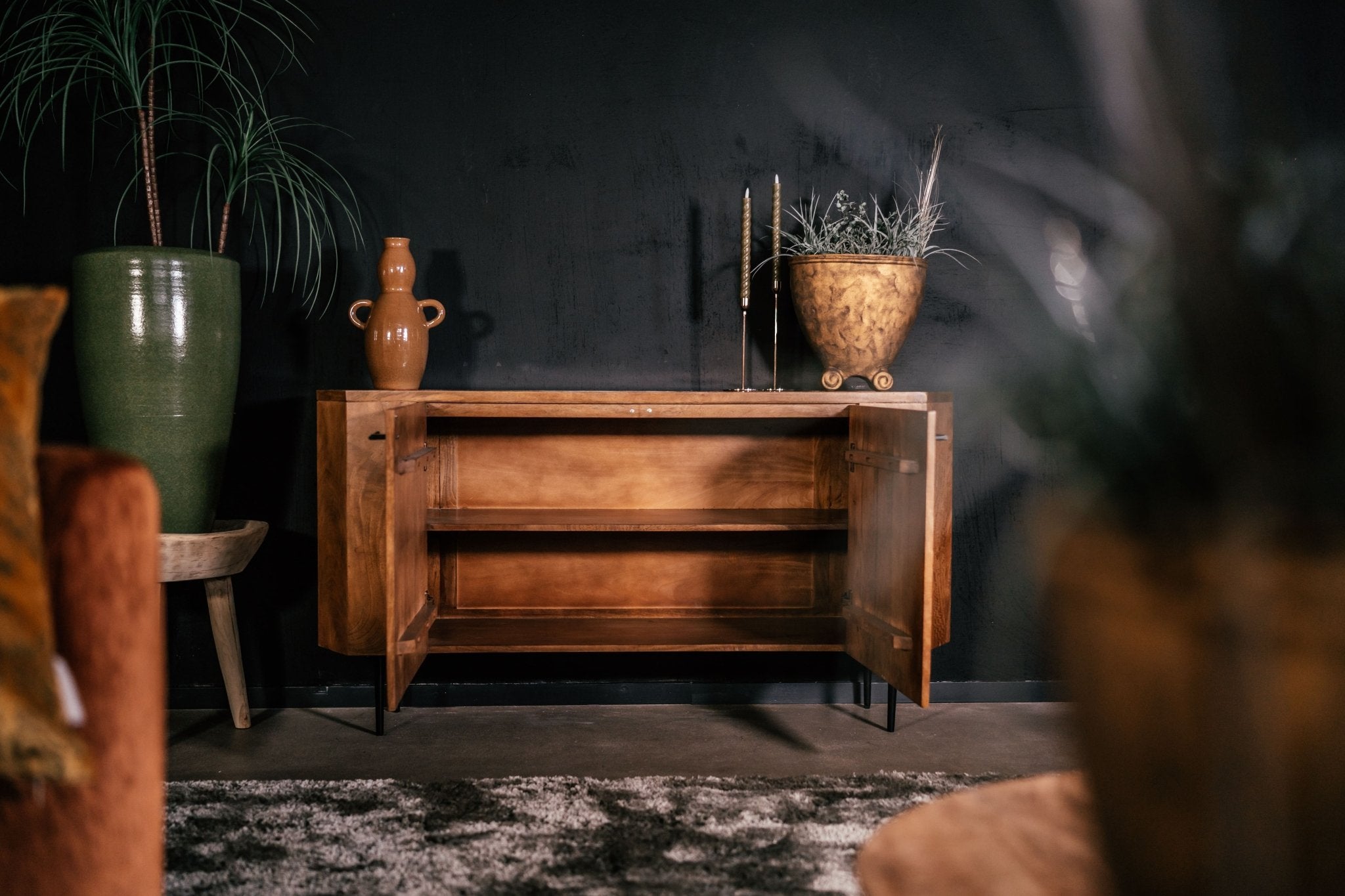 Japandi dressoir Candolim 150cm marmer - Goa Editions