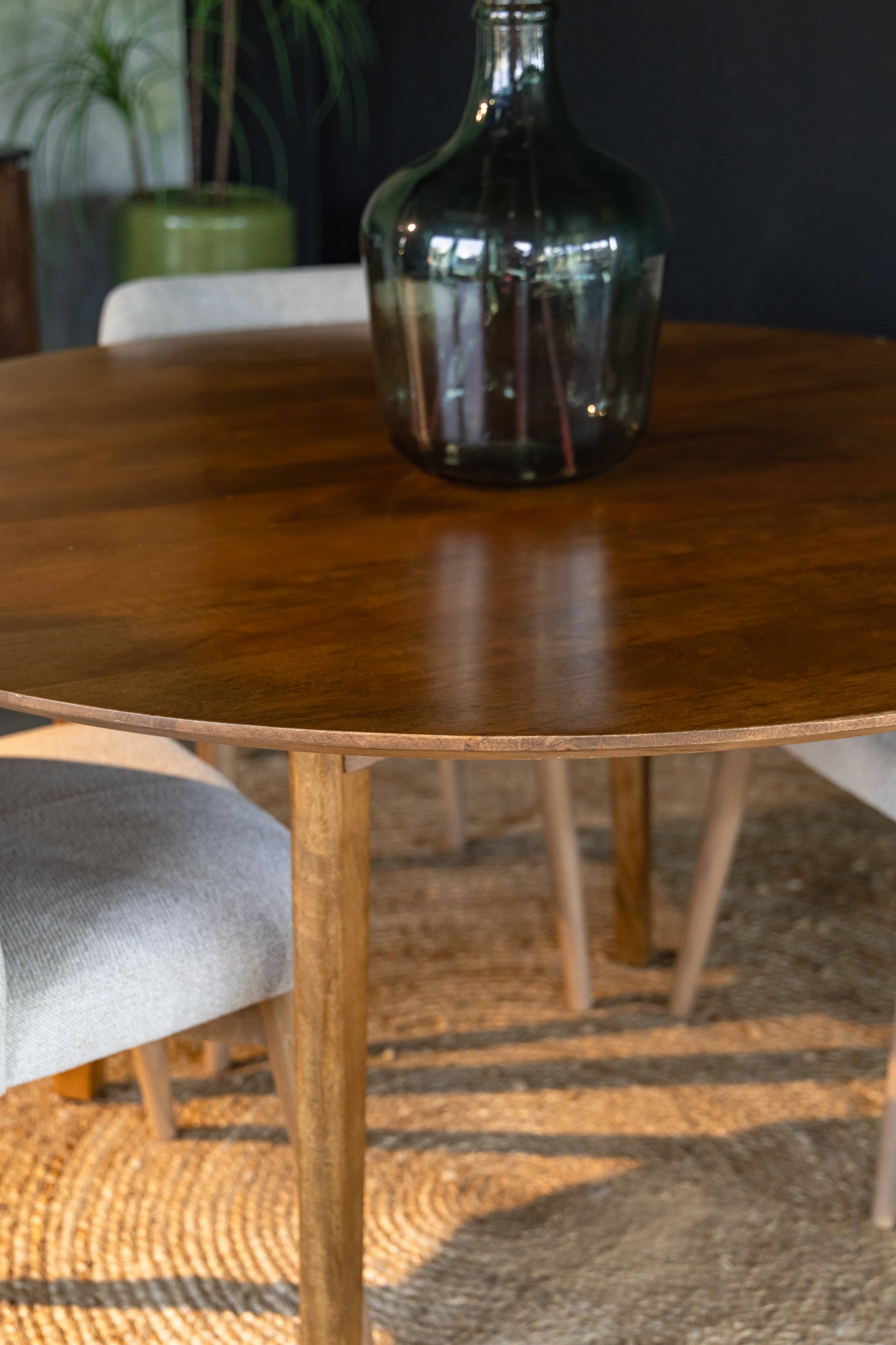 Ronde eettafel vintage stijl Candolim 140 cm - Goa Editions