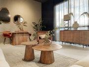 Salontafel Salvator in 80 cm licht hout - Goa Editions