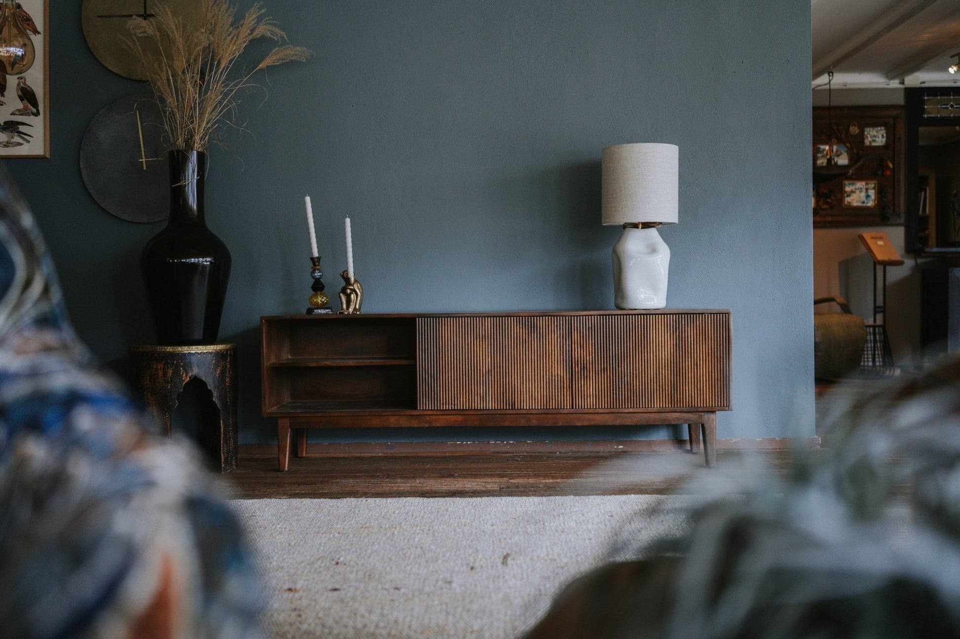 Vintage stijl tv - meubel Agonda 180cm - Goa Editions