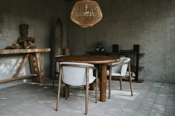 Eettafel Palolem rond - Goa Editions