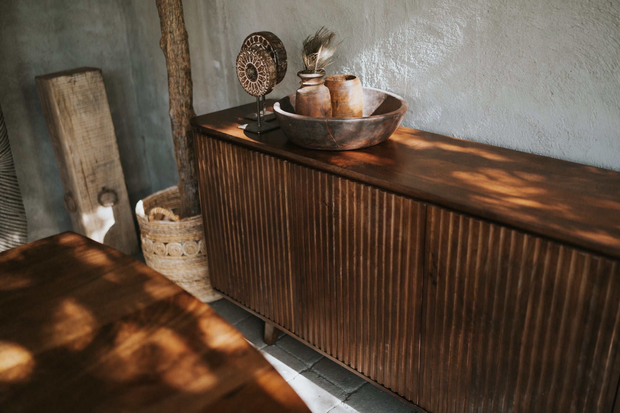 Dressoir vintage stijl Mahindra 200cm - Goa Editions