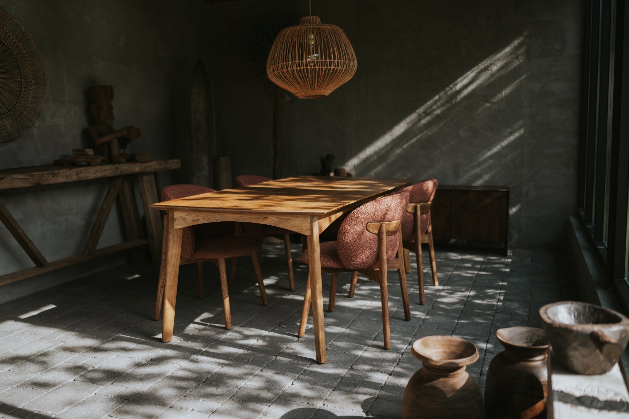 Eettafel vintage stijl Candolim - Goa Editions