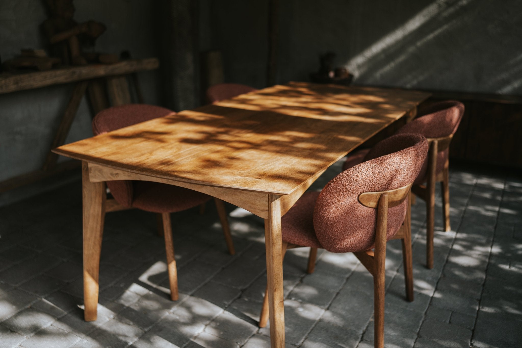 Eettafel vintage stijl Candolim - Goa Editions