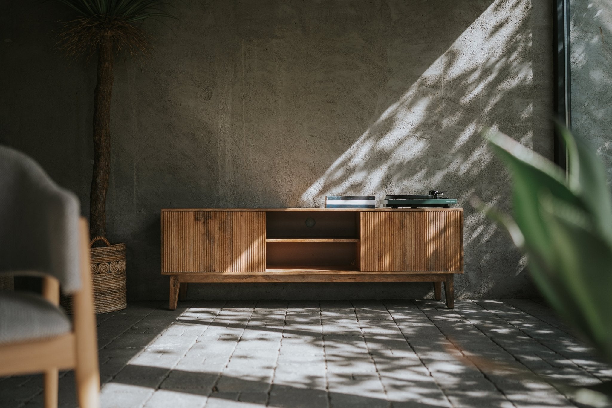 Vintage stijl tv - meubel Agonda 180cm - Goa Editions