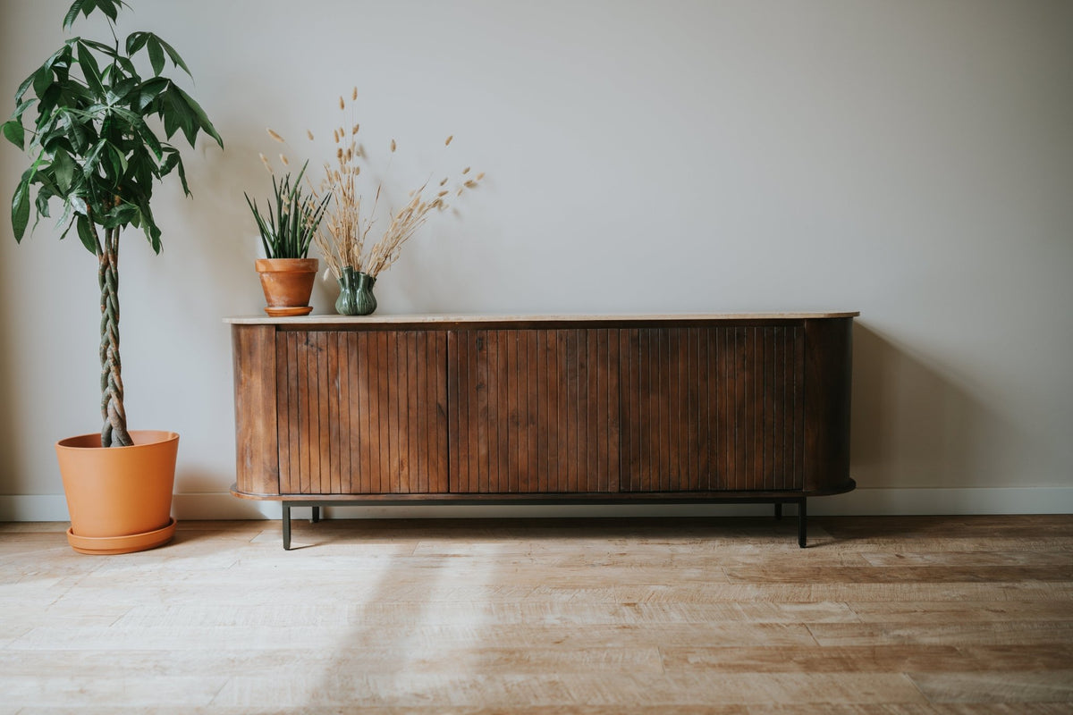 Dressoir Tirlot 180cm travertine blad - Goa Editions