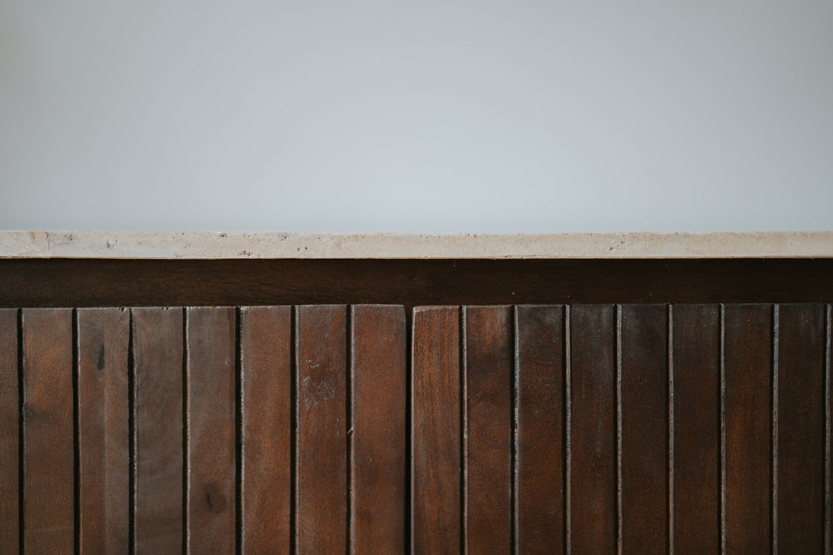 Dressoir Tirlot 180cm travertine blad - Goa Editions