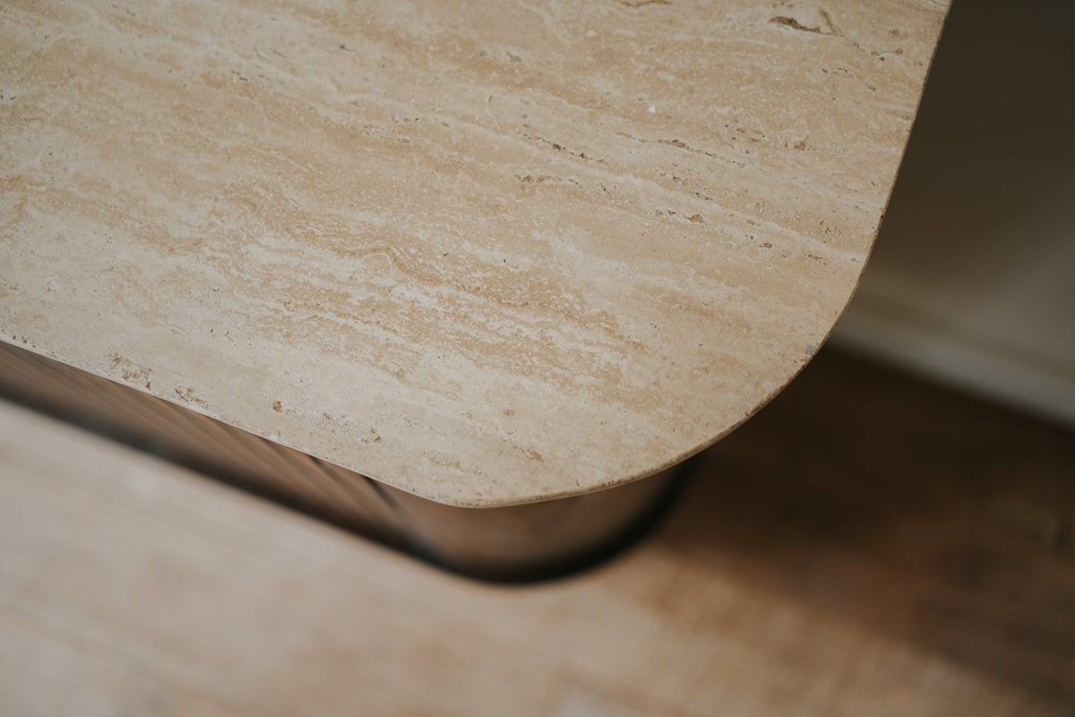 Dressoir Tirlot 180cm travertine blad - Goa Editions