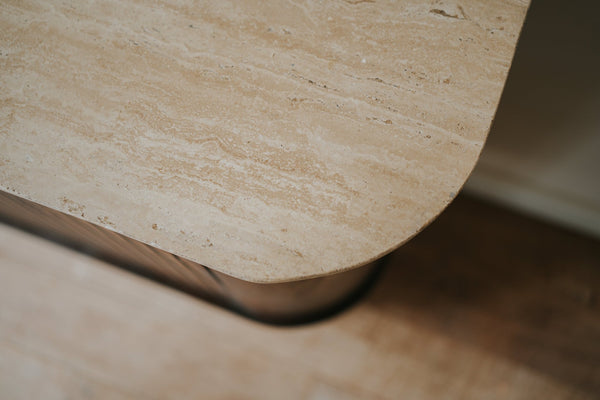 Dressoir Tirlot 180cm travertine blad - Goa Editions