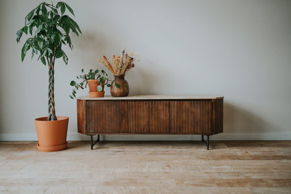 Tv meubel Candolim 160cm 45° Hoeken - Goa Editions